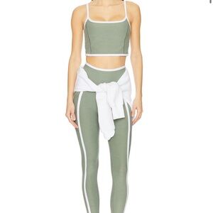 Spacedye New Moves set in Grey Sage Heather & Cloud White